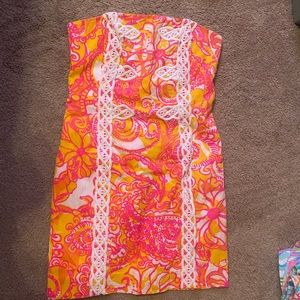 Lilly Pulitzer Tansy Dress Sea and Be Seen yellow
